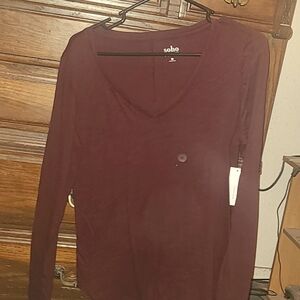 New York & Company Medium Burgundy